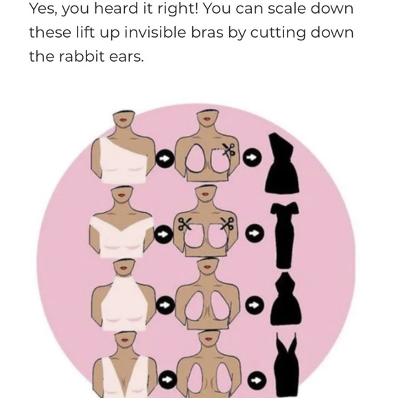 2Pairs breast lift instant push-up re-usable - Picture 10 of 11